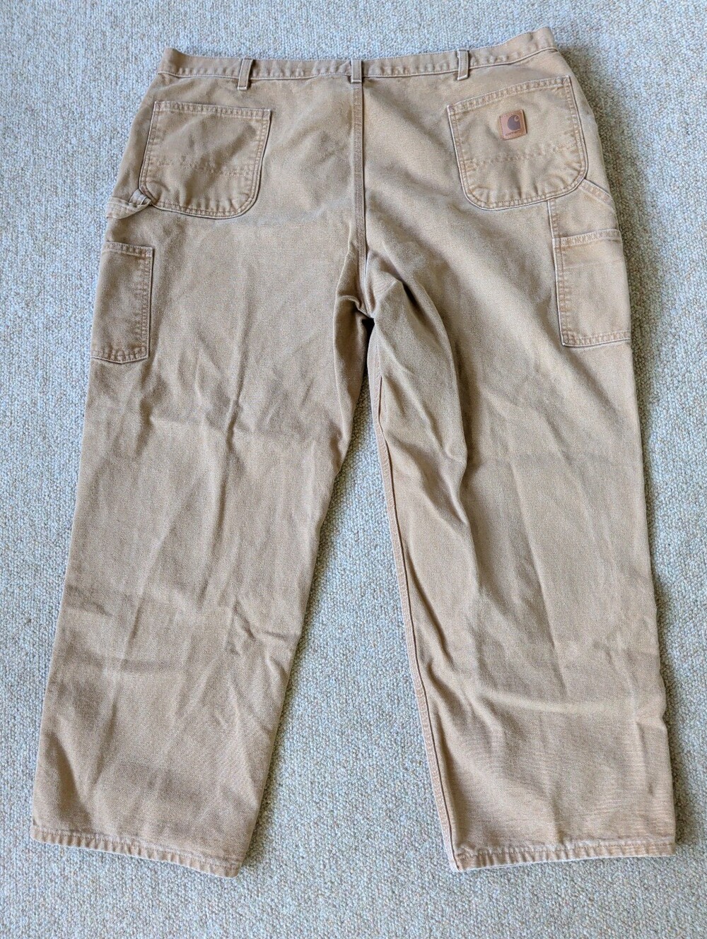 Carhartt Brown Loose Original Fit Cargo Utility Pants 46 x 30